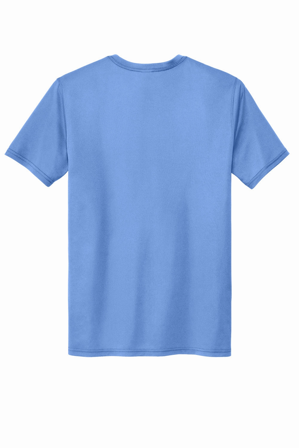Sport-Tek Mens Echo Moisture Wicking Short Sleeve Crewneck T-Shirt - Carolina Blue