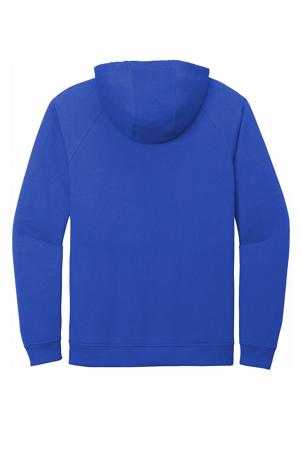 Sport-Tek Mens French Terry Hooded Sweatshirt Hoodie w/ Pouch Pocket - True Royal Blue - Closeout