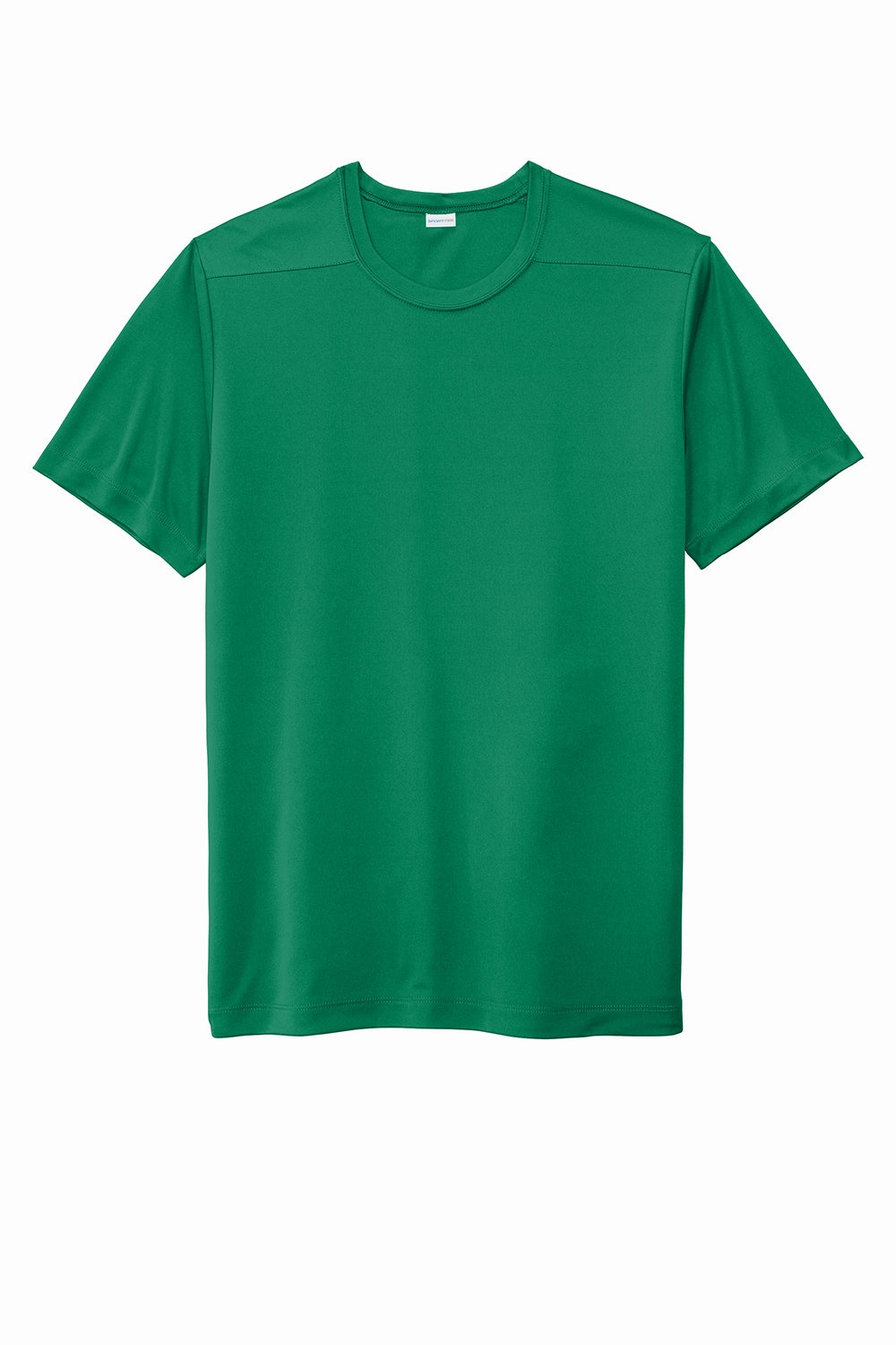 Sport-Tek Mens Moisture Wicking Short Sleeve Crewneck T-Shirt - Kelly Green