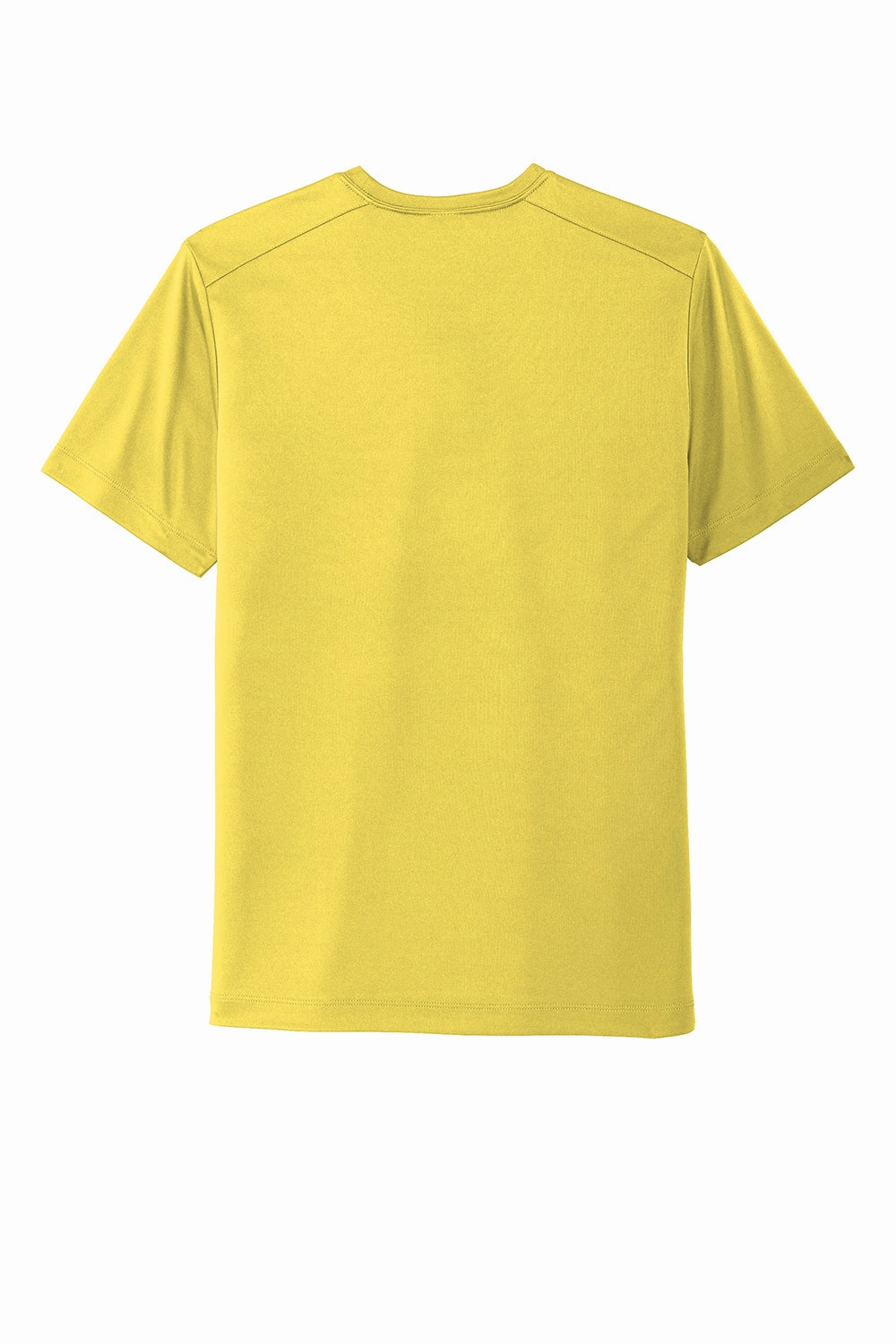 Sport-Tek Mens Moisture Wicking Short Sleeve Crewneck T-Shirt - Yellow