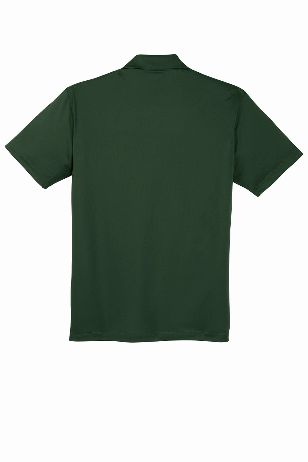 Sport-Tek Mens Sport-Wick Moisture Wicking Short Sleeve Polo Shirt w/ Pocket - Forest Green