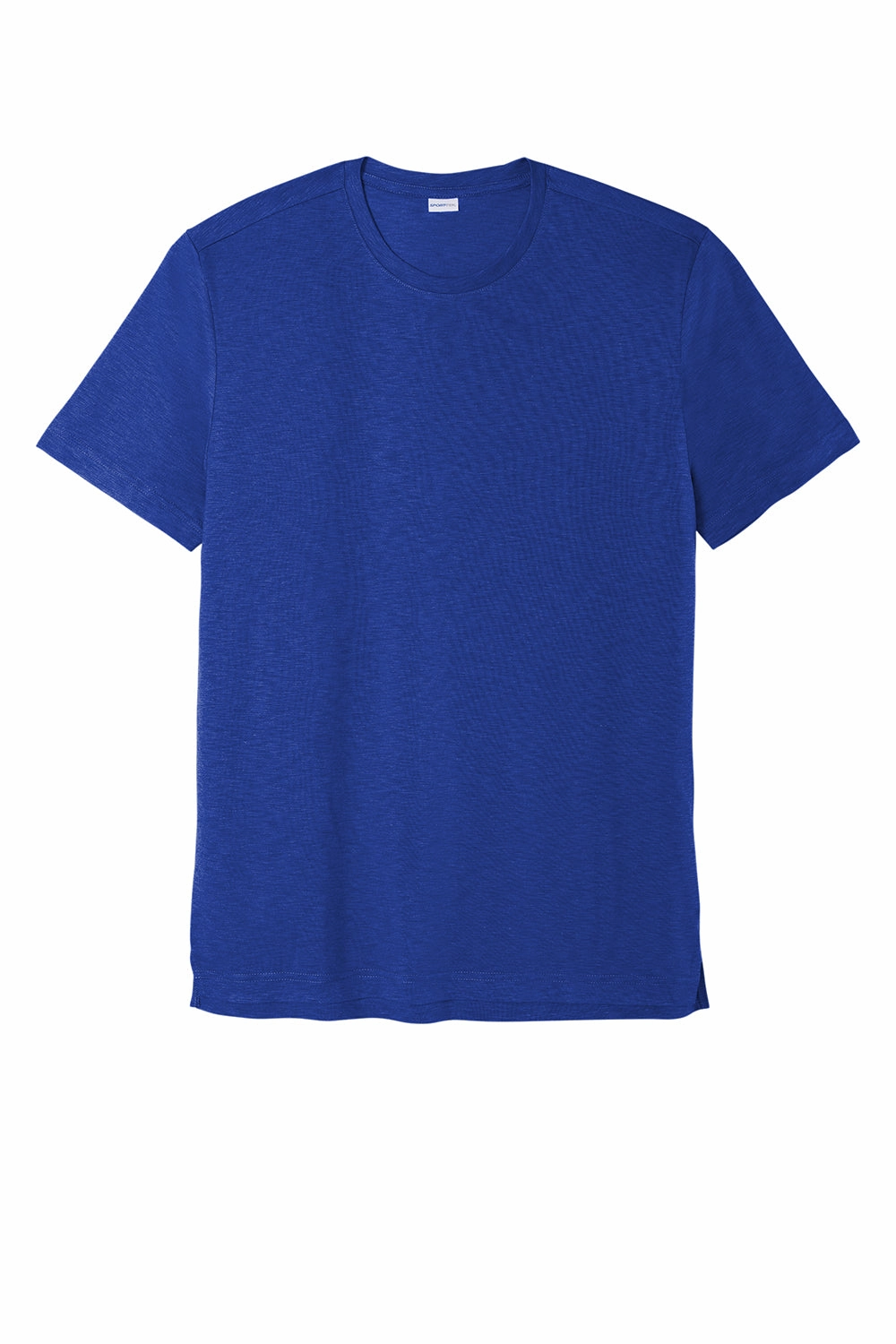 Sport-Tek Mens Strive Moisture Wicking Short Sleeve Crewneck T-Shirt - True Royal Blue