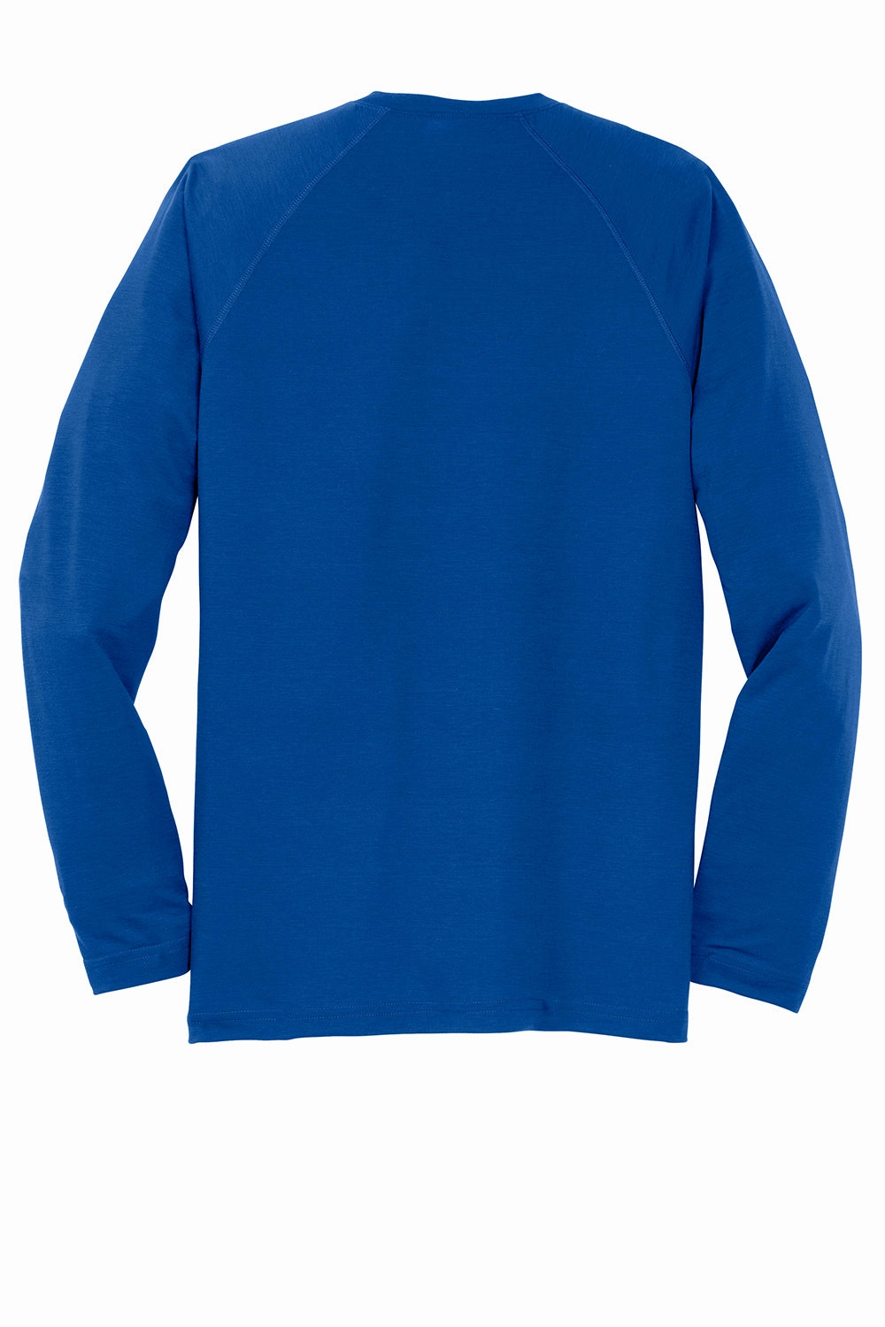 Sport-Tek Mens Ultimate Performance Moisture Wicking Long Sleeve Crewneck T-Shirt - True Royal Blue