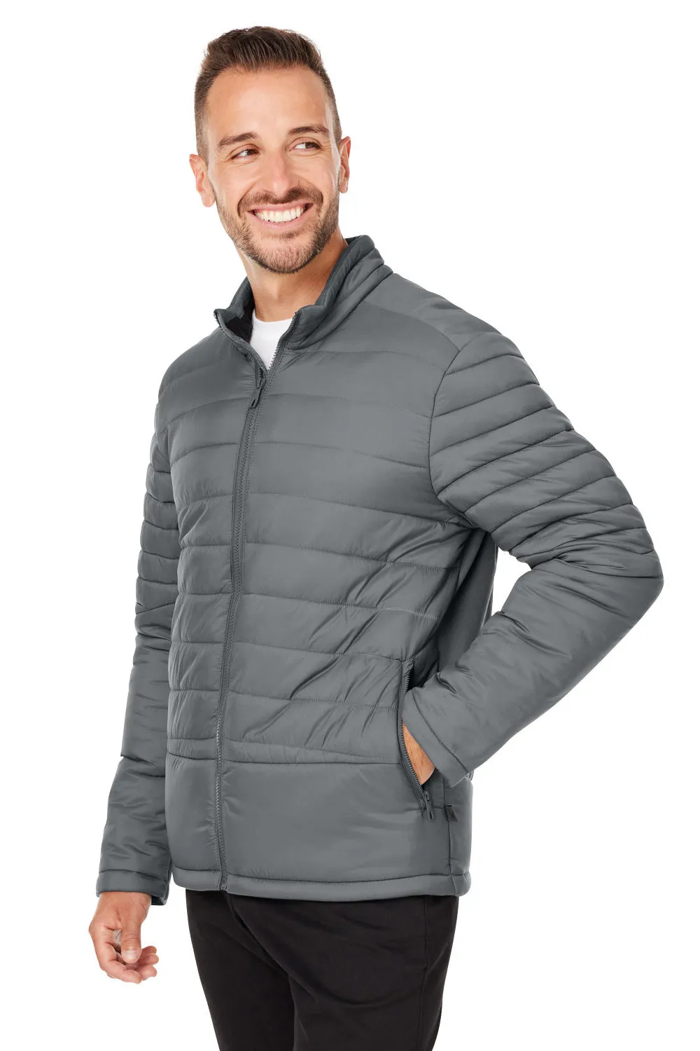 Spyder Mens Challenger Full Zip Jacket - Polar Grey