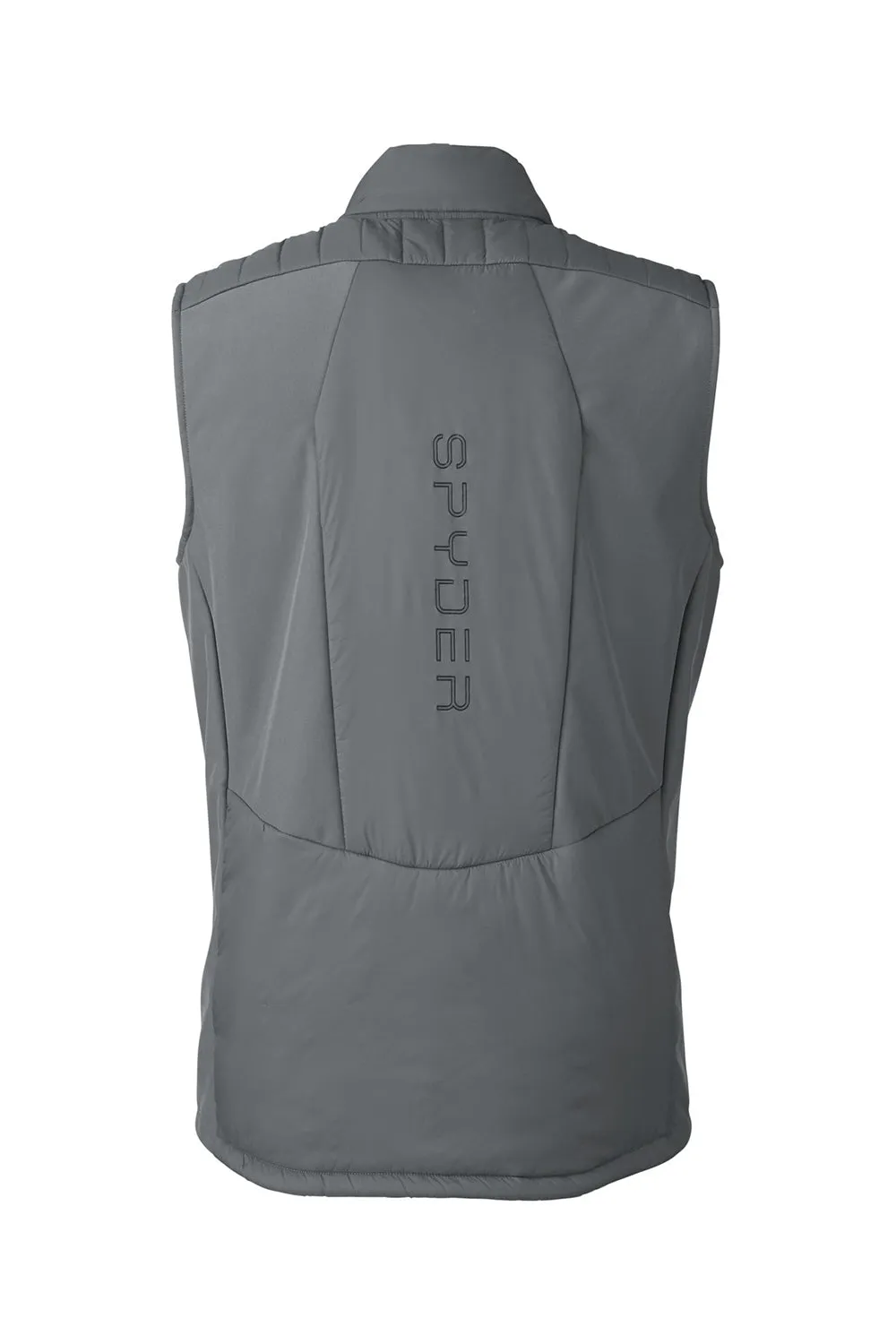 Spyder Mens Challenger Full Zip Vest - Polar Grey