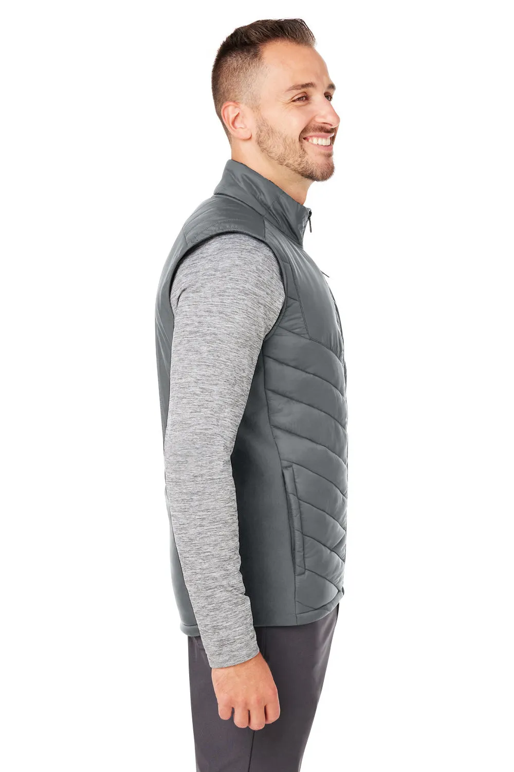 Spyder Mens Challenger Full Zip Vest - Polar Grey