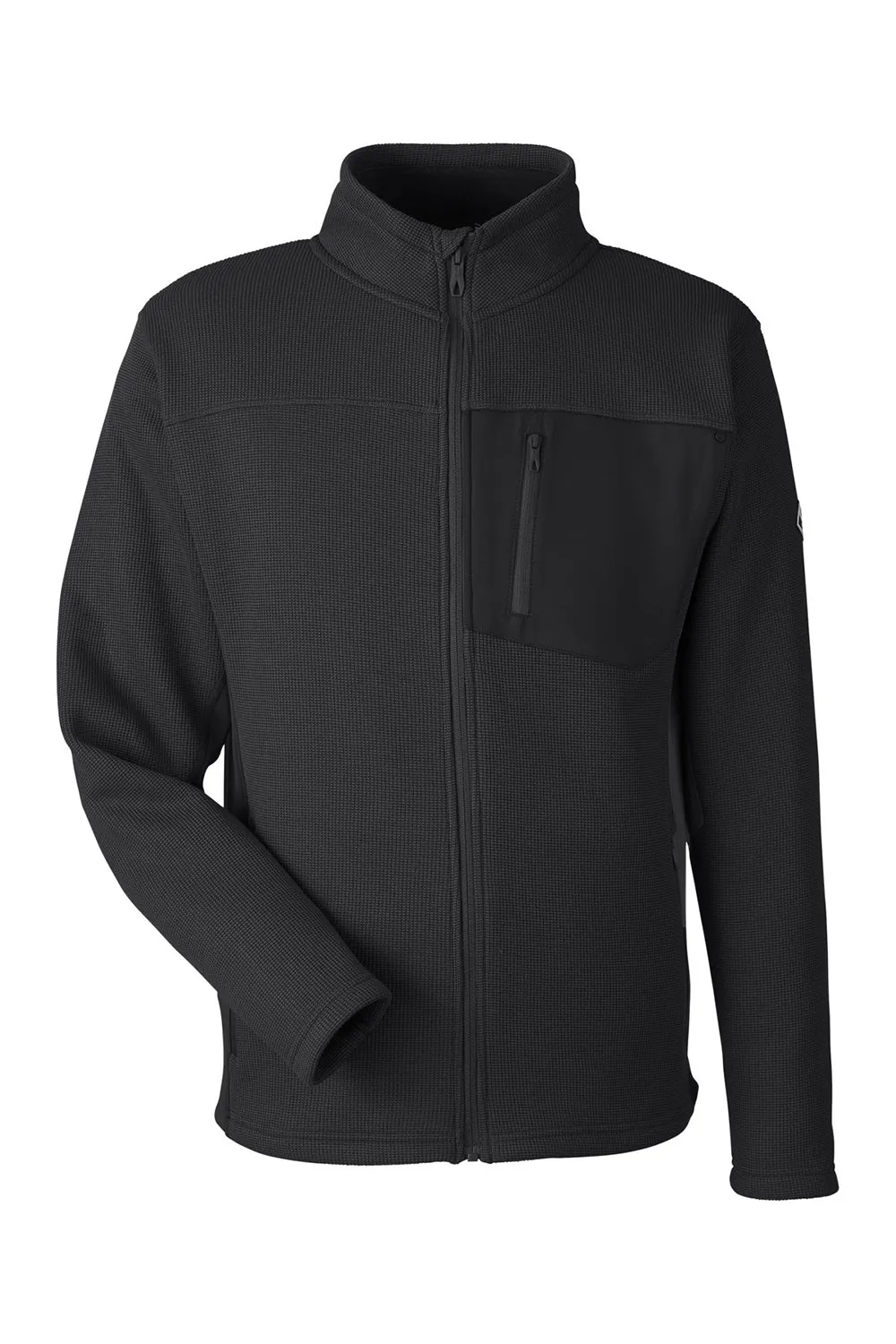 Spyder Mens Constant Canyon Full Zip Sweater Jacket - Black