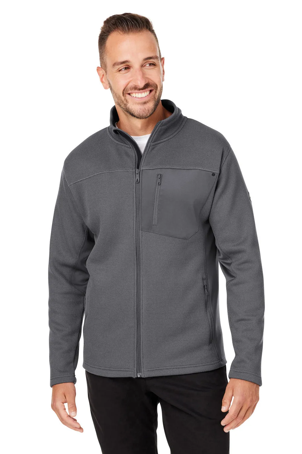 Spyder Mens Constant Canyon Full Zip Sweater Jacket - Polar Grey