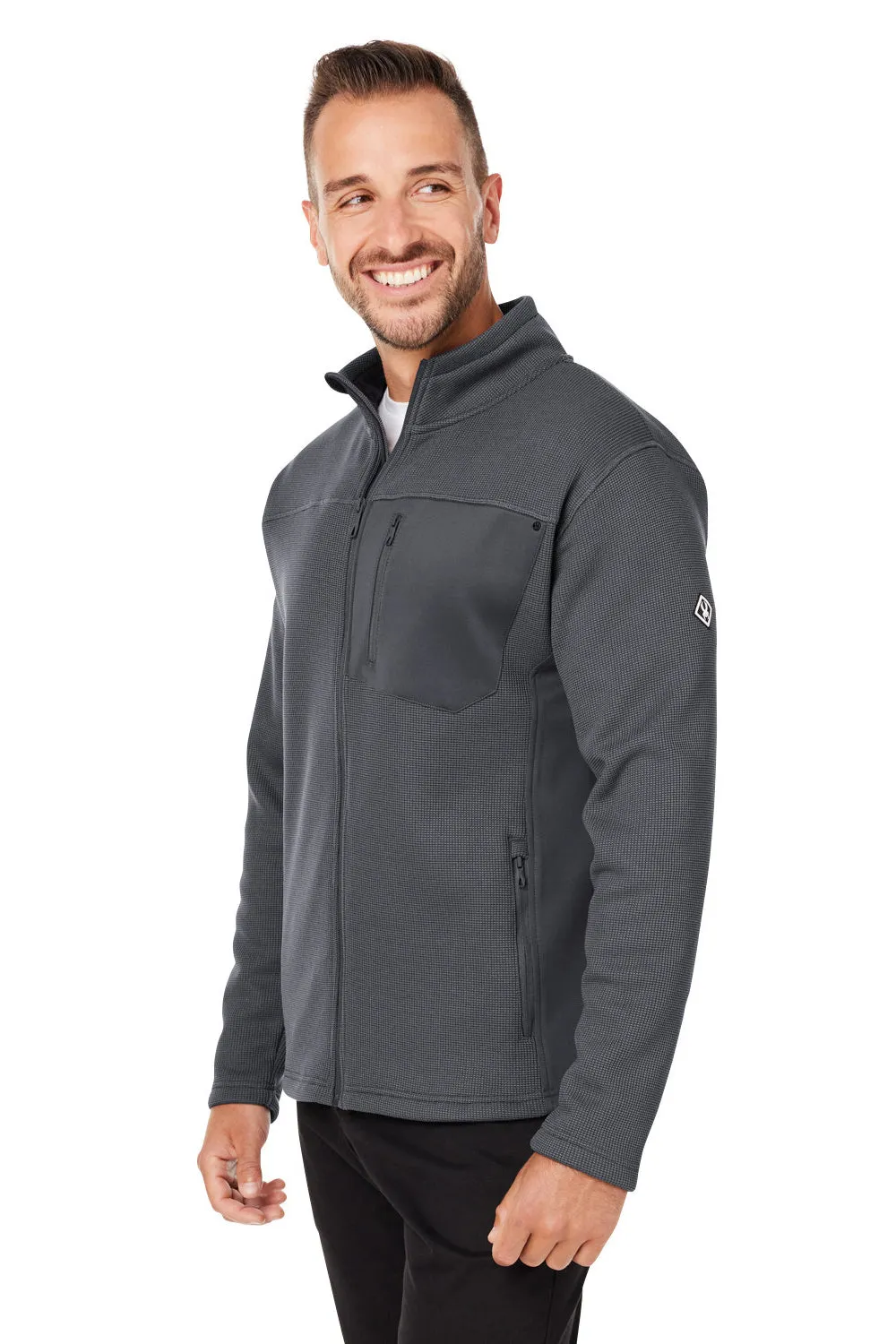 Spyder Mens Constant Canyon Full Zip Sweater Jacket - Polar Grey