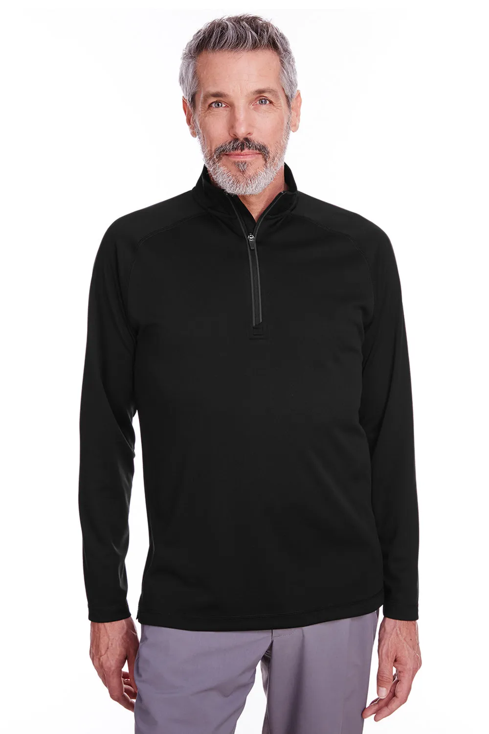 Spyder Mens Freestyle 1/4 Zip Sweatshirt - Black