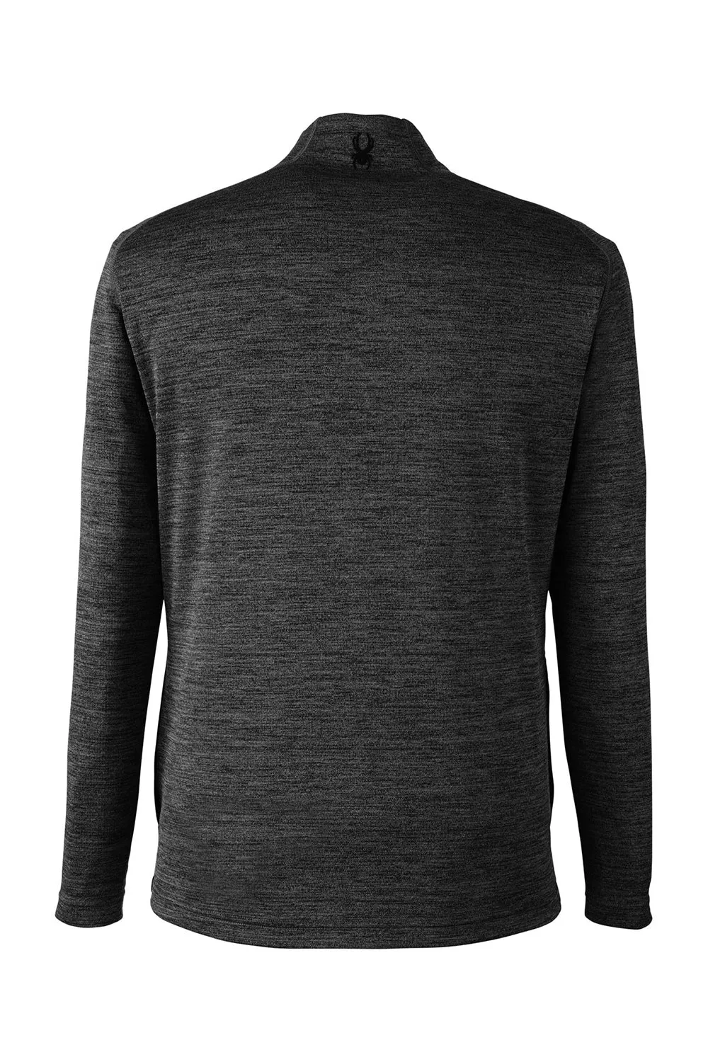 Spyder Mens Mission 1/4 Zip Sweatshirt w/ Pockets - Black
