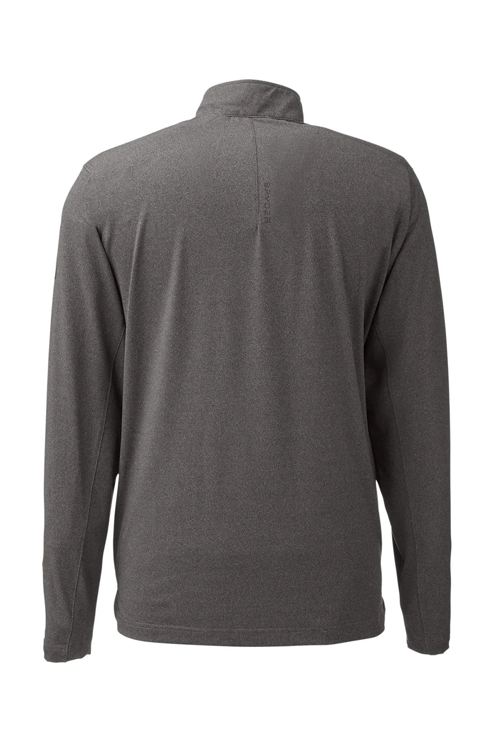 Spyder Mens Spyre UPF 40  1/4 Zip Sweatshirt - Black Frost