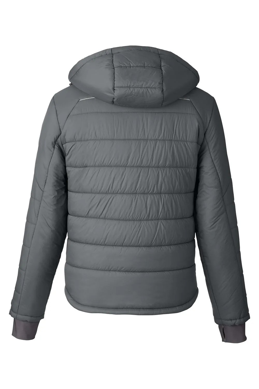 Spyder Mens Summit Challenger Full Zip Hooded Jacket - Polar Grey