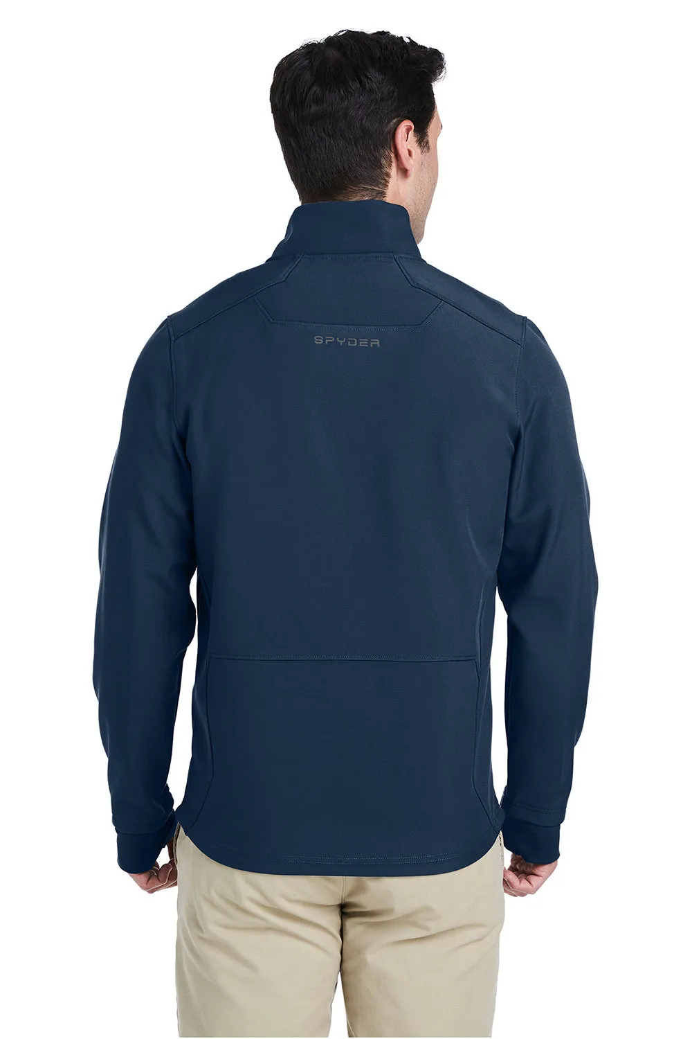Spyder Mens Touring Full Zip Jacket - Frontier Blue