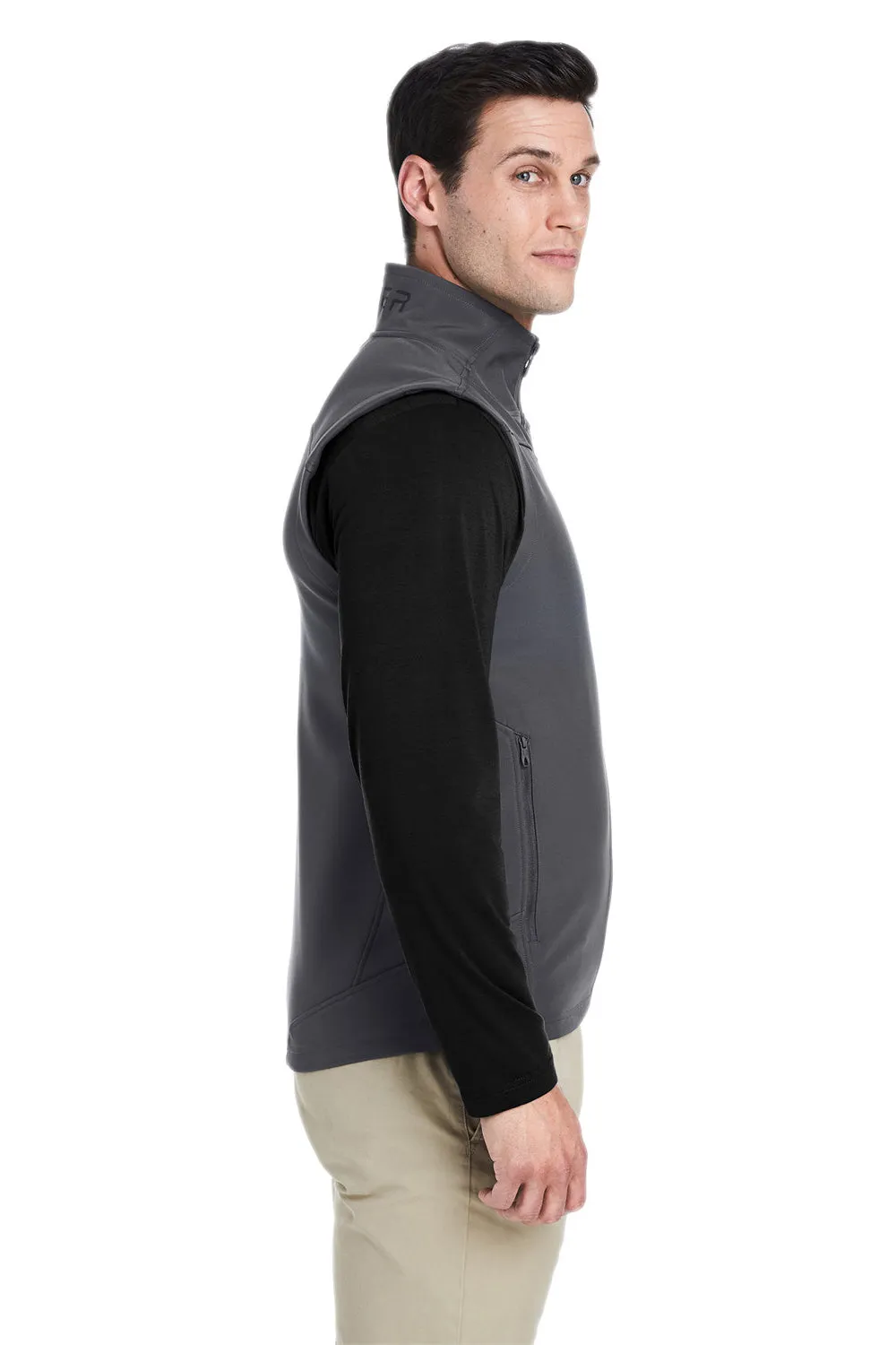 Spyder Mens Touring Full Zip Vest - Polar Grey