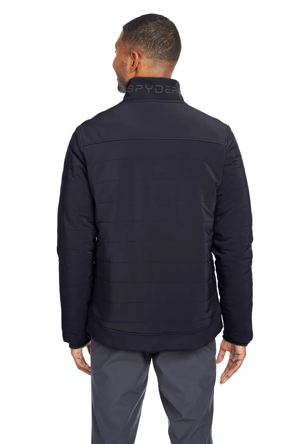 Spyder Mens Transit Full Zip Jacket - Black