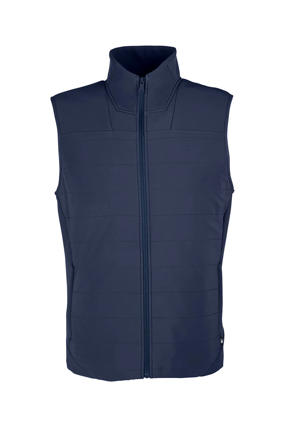 Spyder Mens Transit Full Zip Vest - Frontier Blue