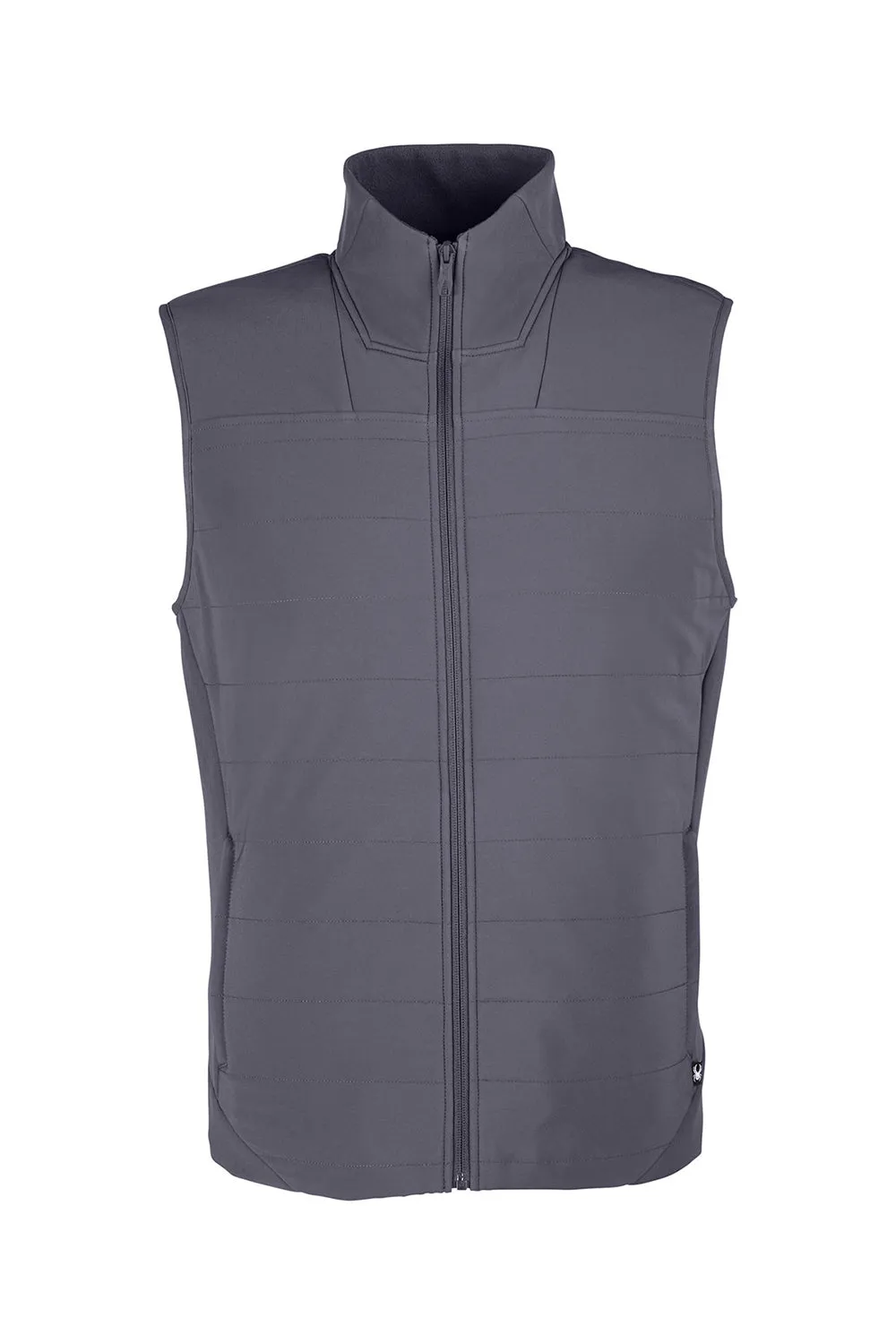 Spyder Mens Transit Full Zip Vest - Polar Grey
