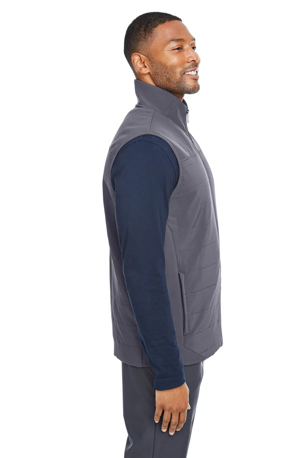 Spyder Mens Transit Full Zip Vest - Polar Grey