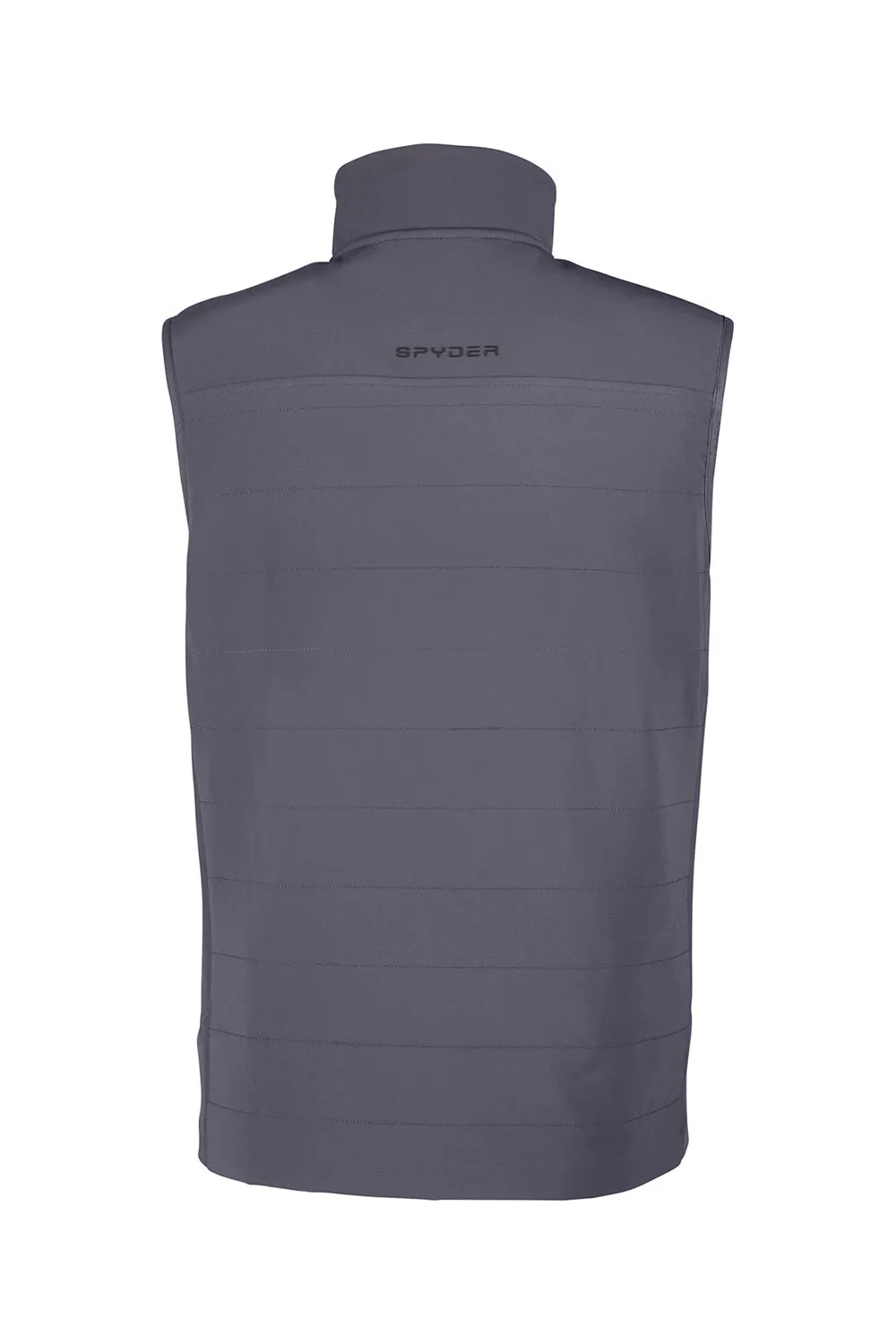 Spyder Mens Transit Full Zip Vest - Polar Grey