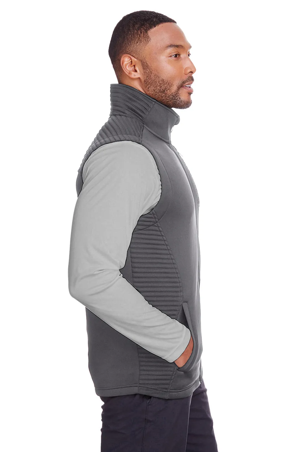 Spyder Mens Venom Full Zip Vest - Polar Grey