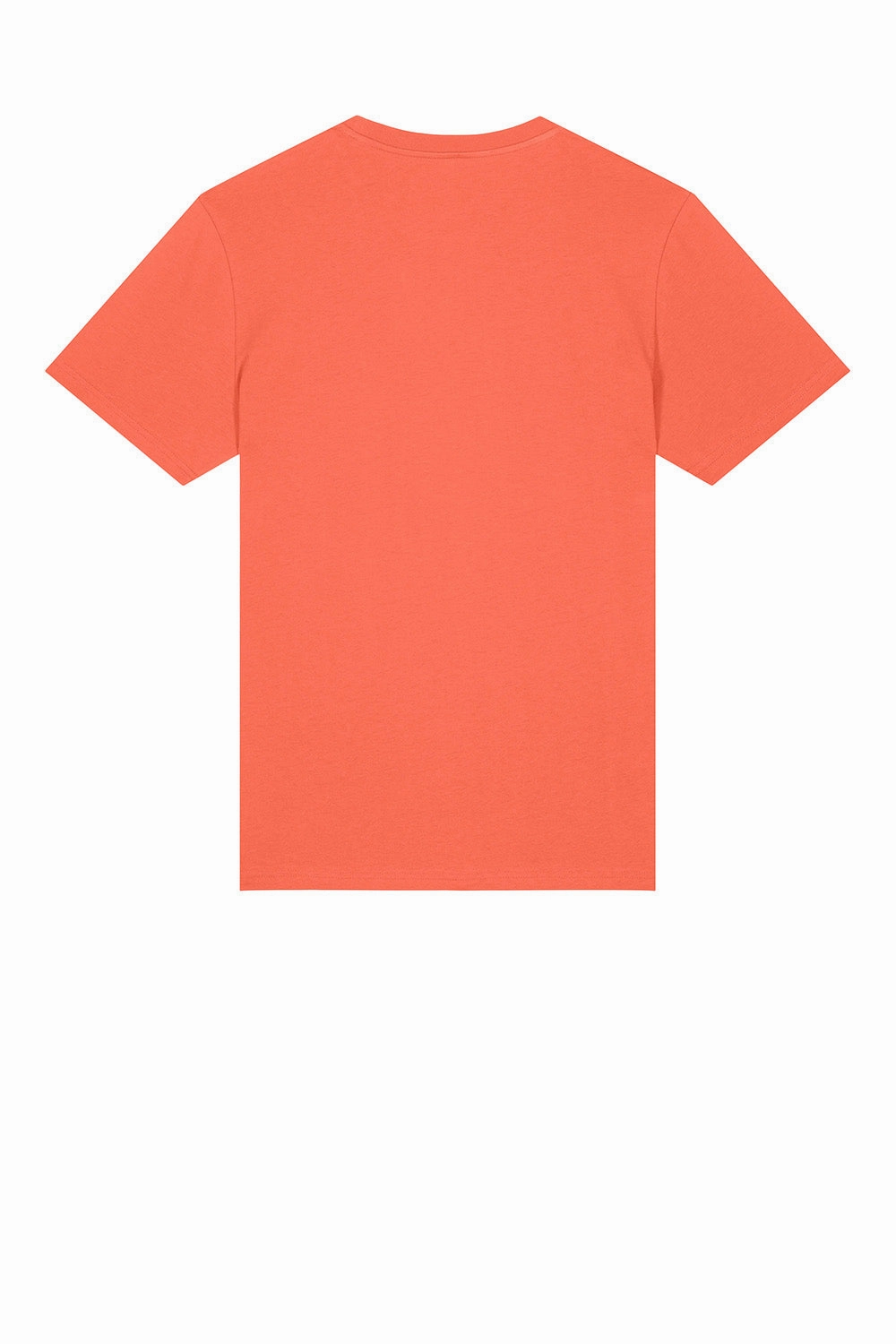 Stanley/Stella Mens Crafter Short Sleeve Crewneck T-Shirt - Fiesta Orange