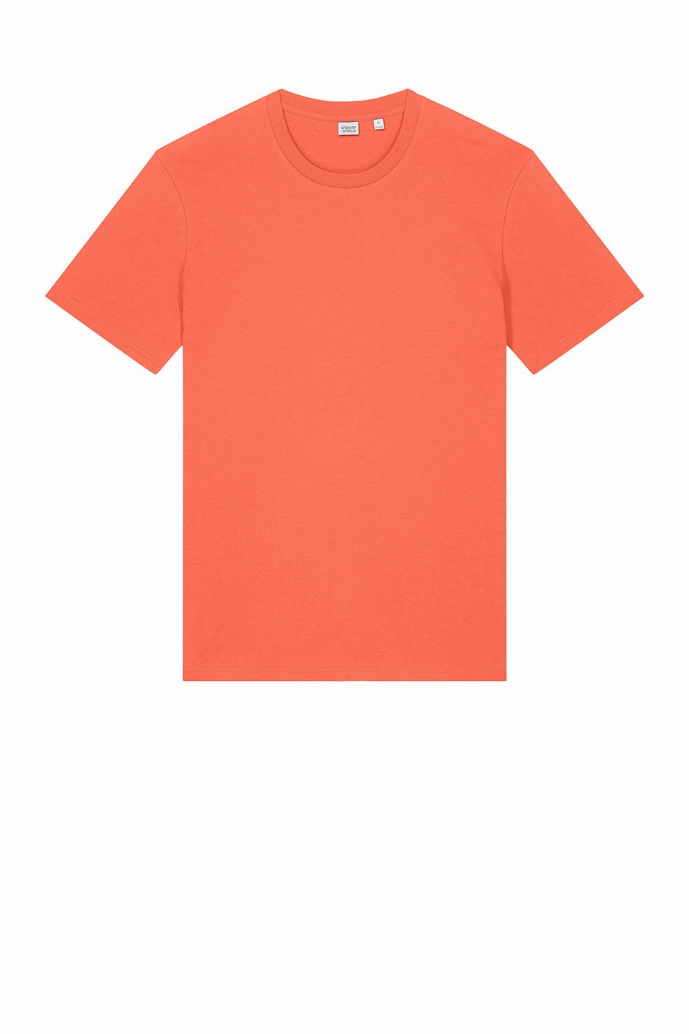 Stanley/Stella Mens Crafter Short Sleeve Crewneck T-Shirt - Fiesta Orange