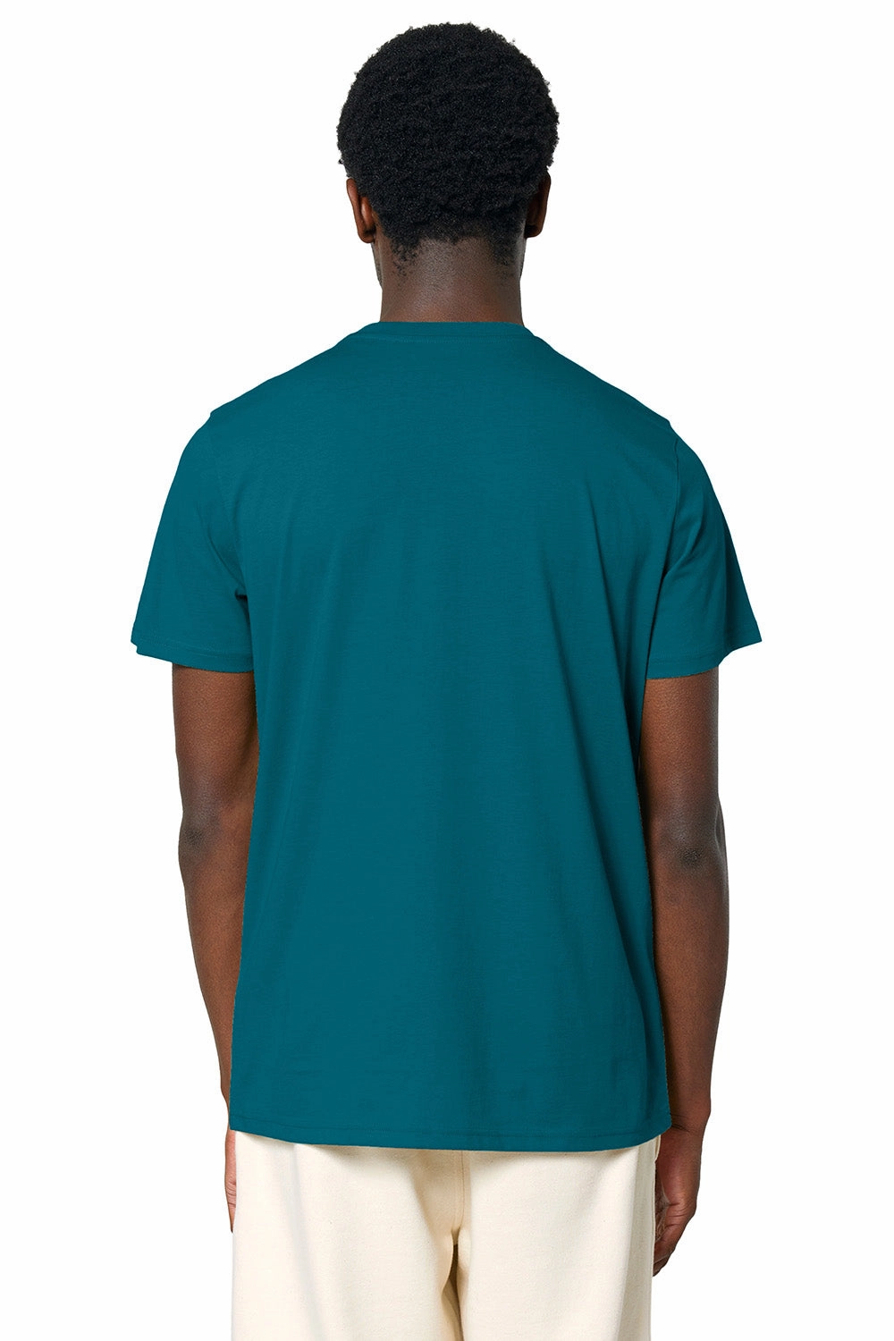 Stanley/Stella Mens Crafter Short Sleeve Crewneck T-Shirt - Ocean Depth Blue