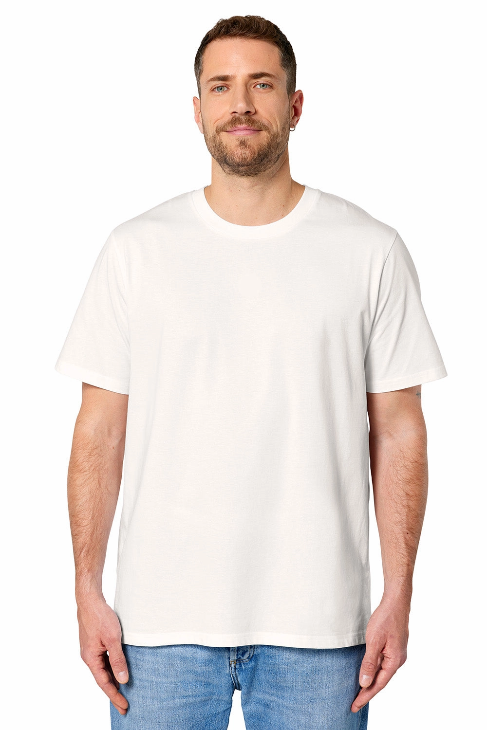Stanley/Stella Mens Creator 2.0 Short Sleeve Crewneck T-Shirt - Off White