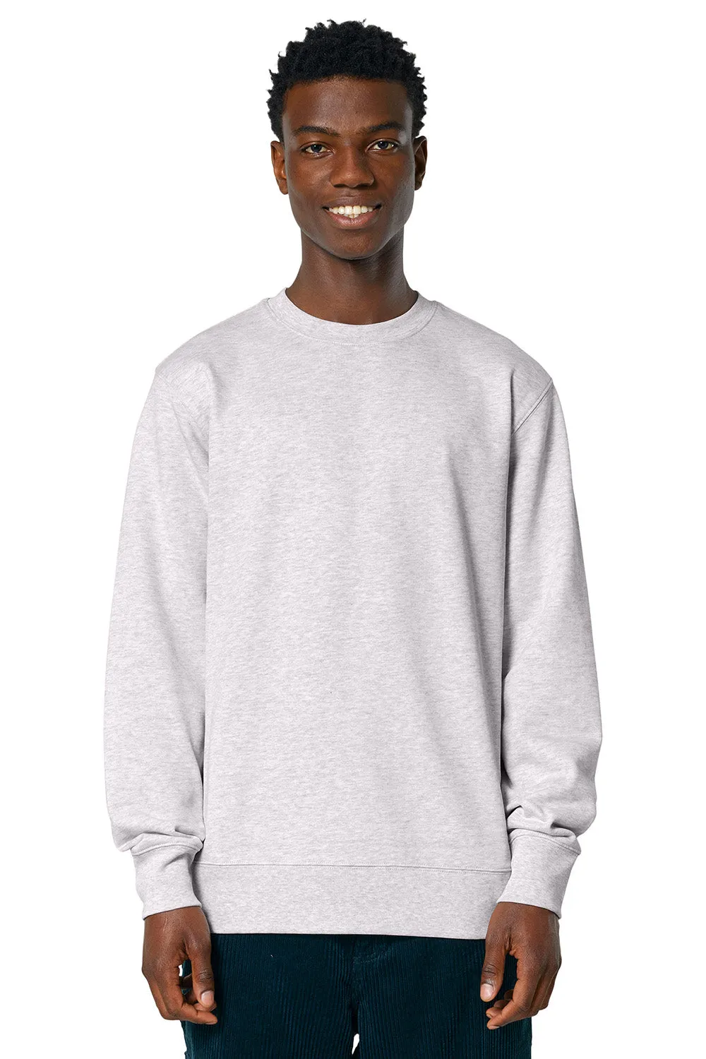 Stanley/Stella Mens Changer 2.0 Crewneck Sweatshirt - Heather Cool Grey