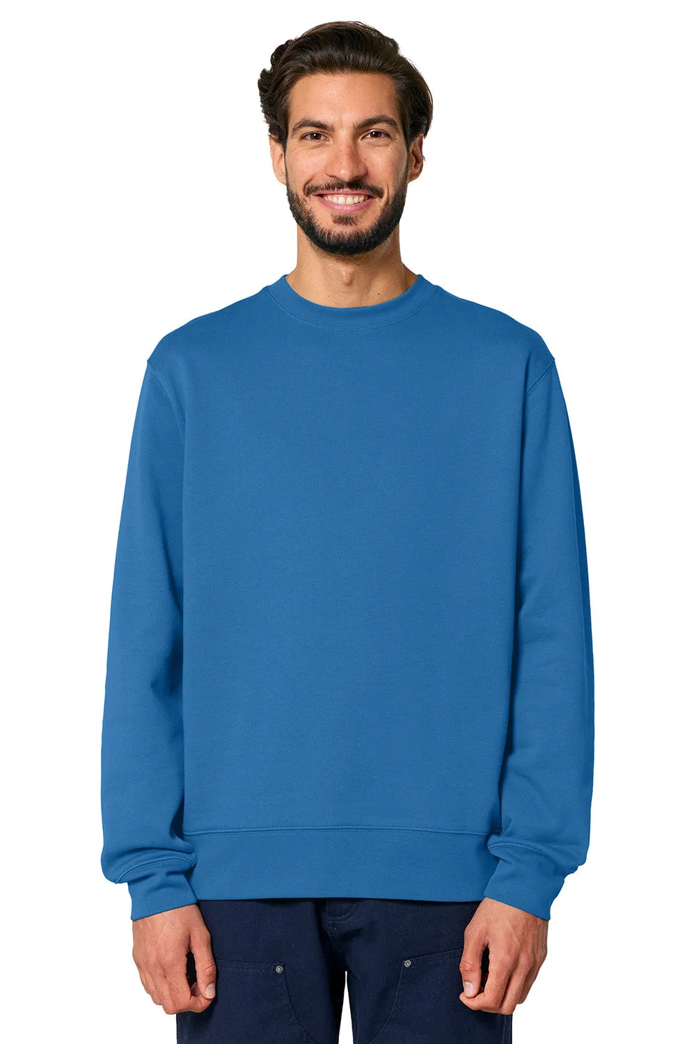 Stanley/Stella Mens Changer 2.0 Crewneck Sweatshirt - Mindful Blue