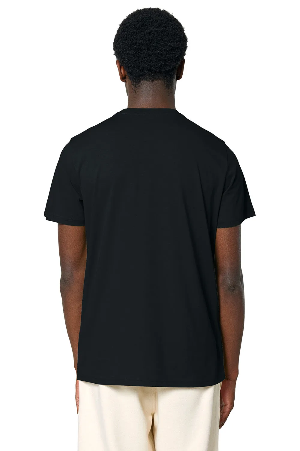 Stanley/Stella Mens Crafter Short Sleeve Crewneck T-Shirt - Black
