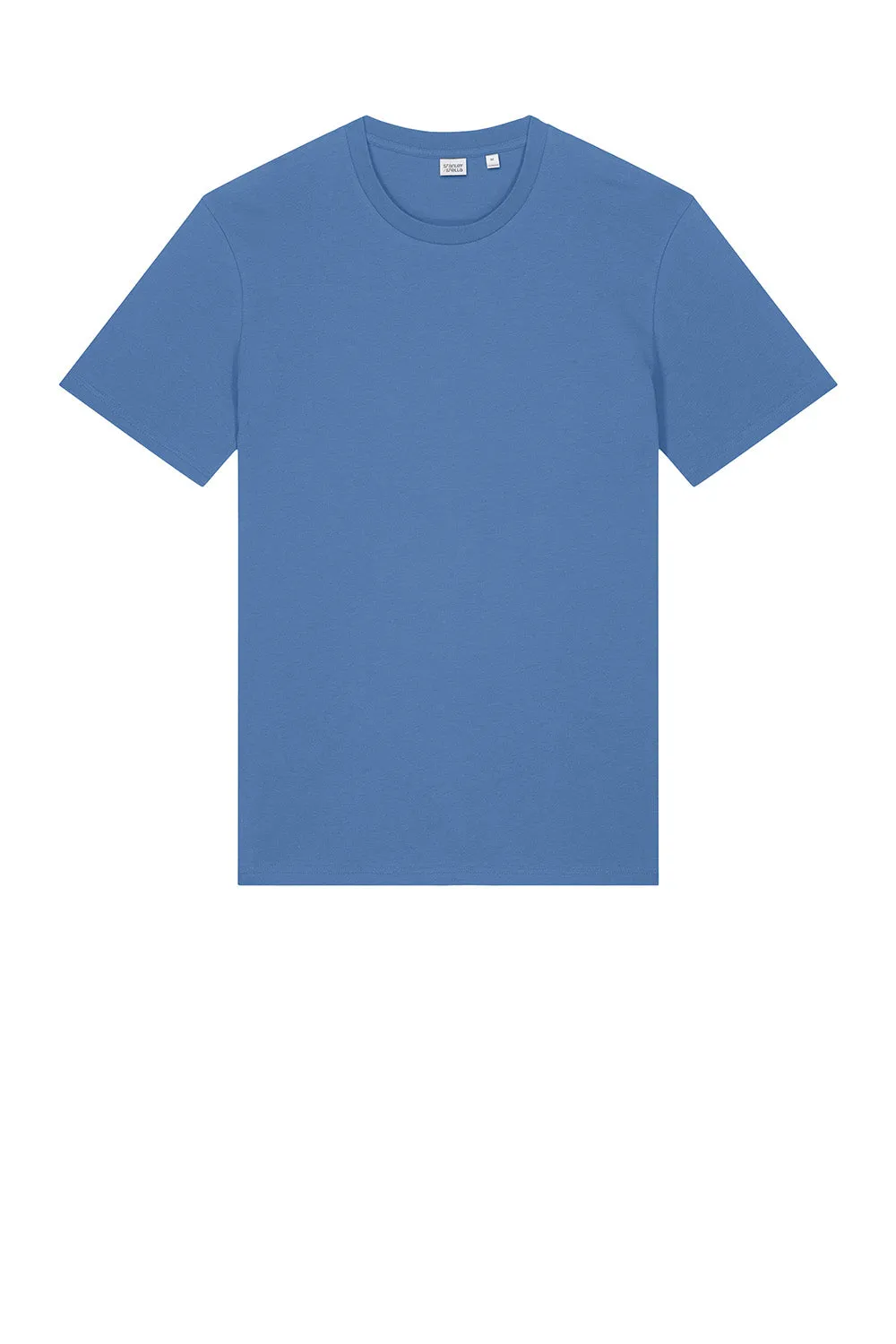 Stanley/Stella Mens Crafter Short Sleeve Crewneck T-Shirt - Bright Blue