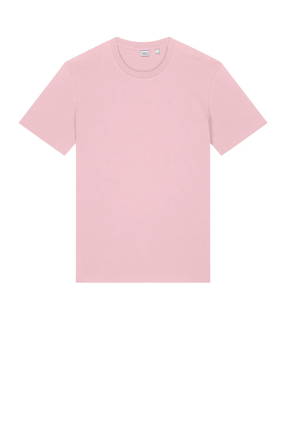 Stanley/Stella Mens Crafter Short Sleeve Crewneck T-Shirt - Cotton Pink