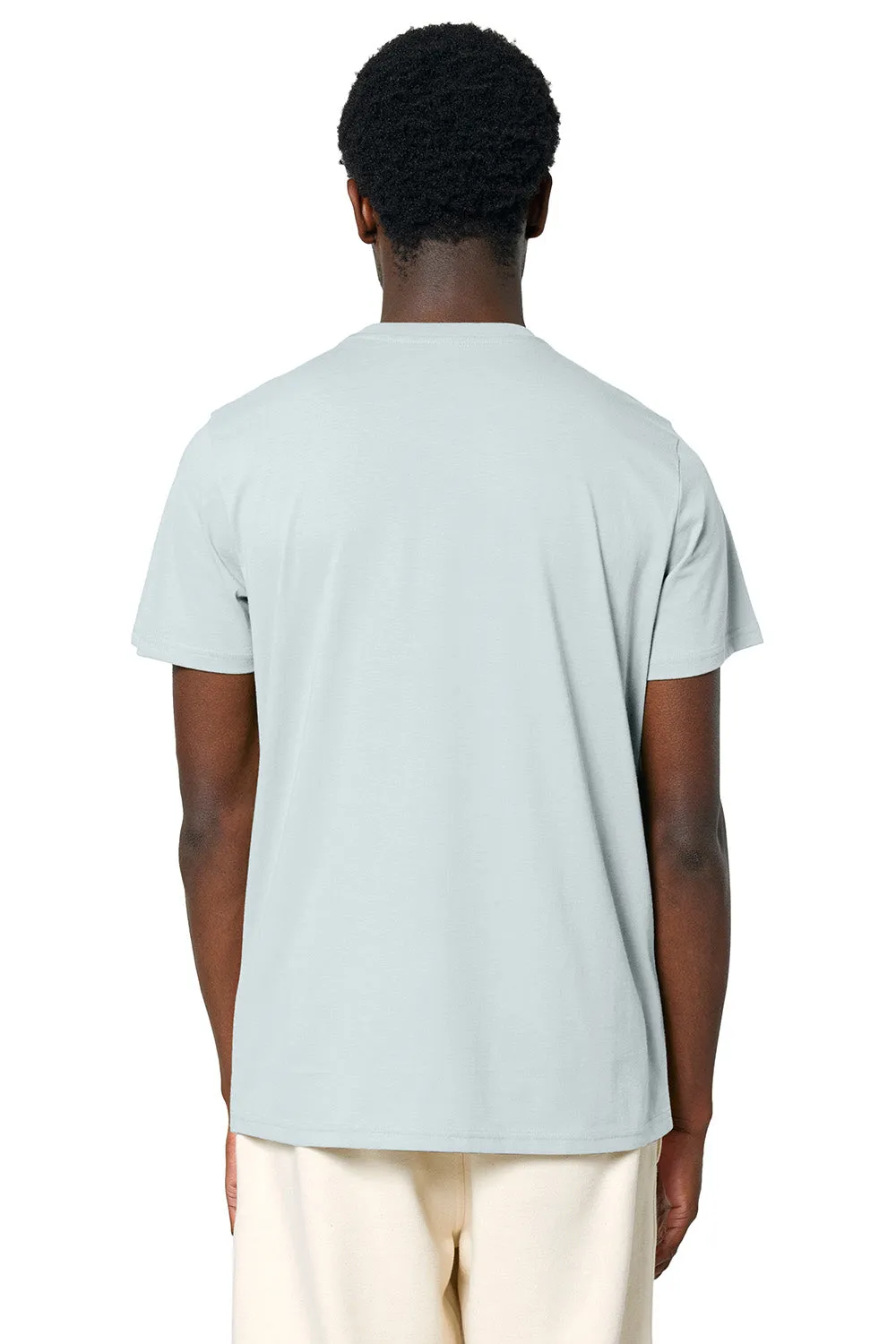 Stanley/Stella Mens Crafter Short Sleeve Crewneck T-Shirt - Ice Blue