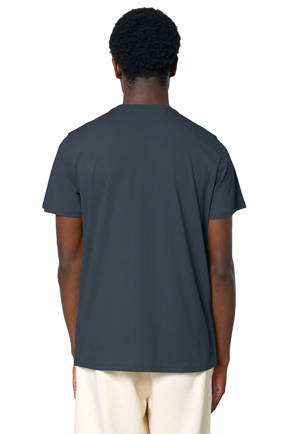 Stanley/Stella Mens Crafter Short Sleeve Crewneck T-Shirt - India Ink Grey