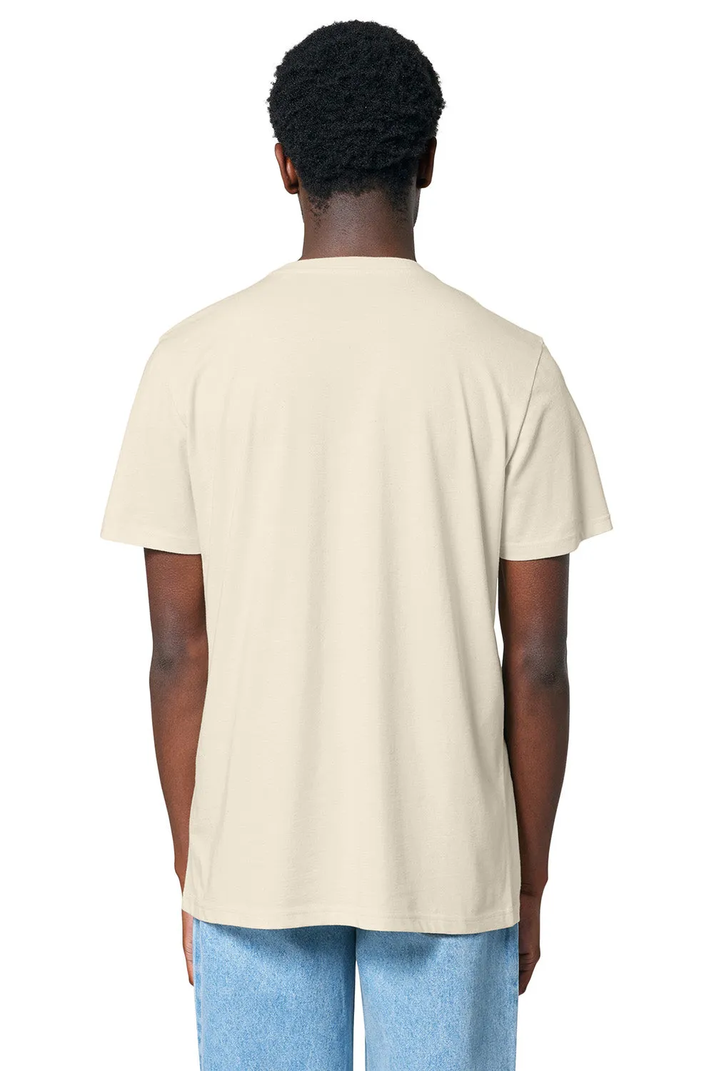 Stanley/Stella Mens Crafter Short Sleeve Crewneck T-Shirt - Natural Raw
