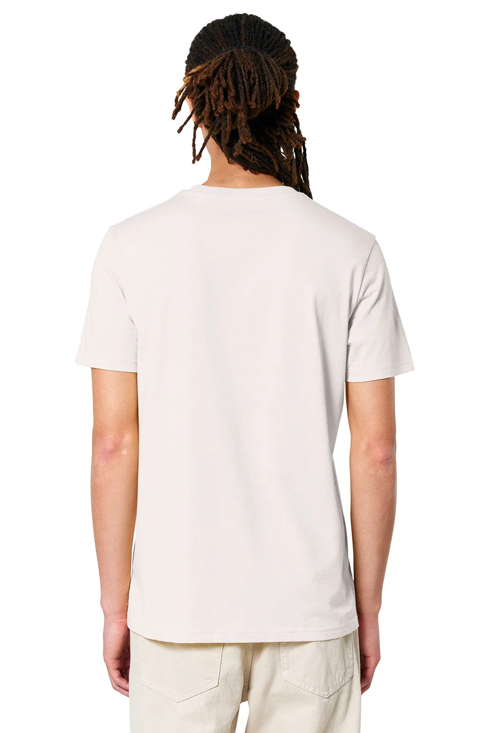 Stanley/Stella Mens Crafter Short Sleeve Crewneck T-Shirt - Vintage White