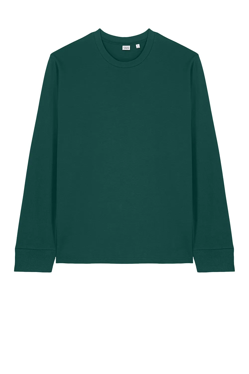 Stanley/Stella Mens Creator 2.0 Long Sleeve Crewneck T-Shirt - Glazed Green