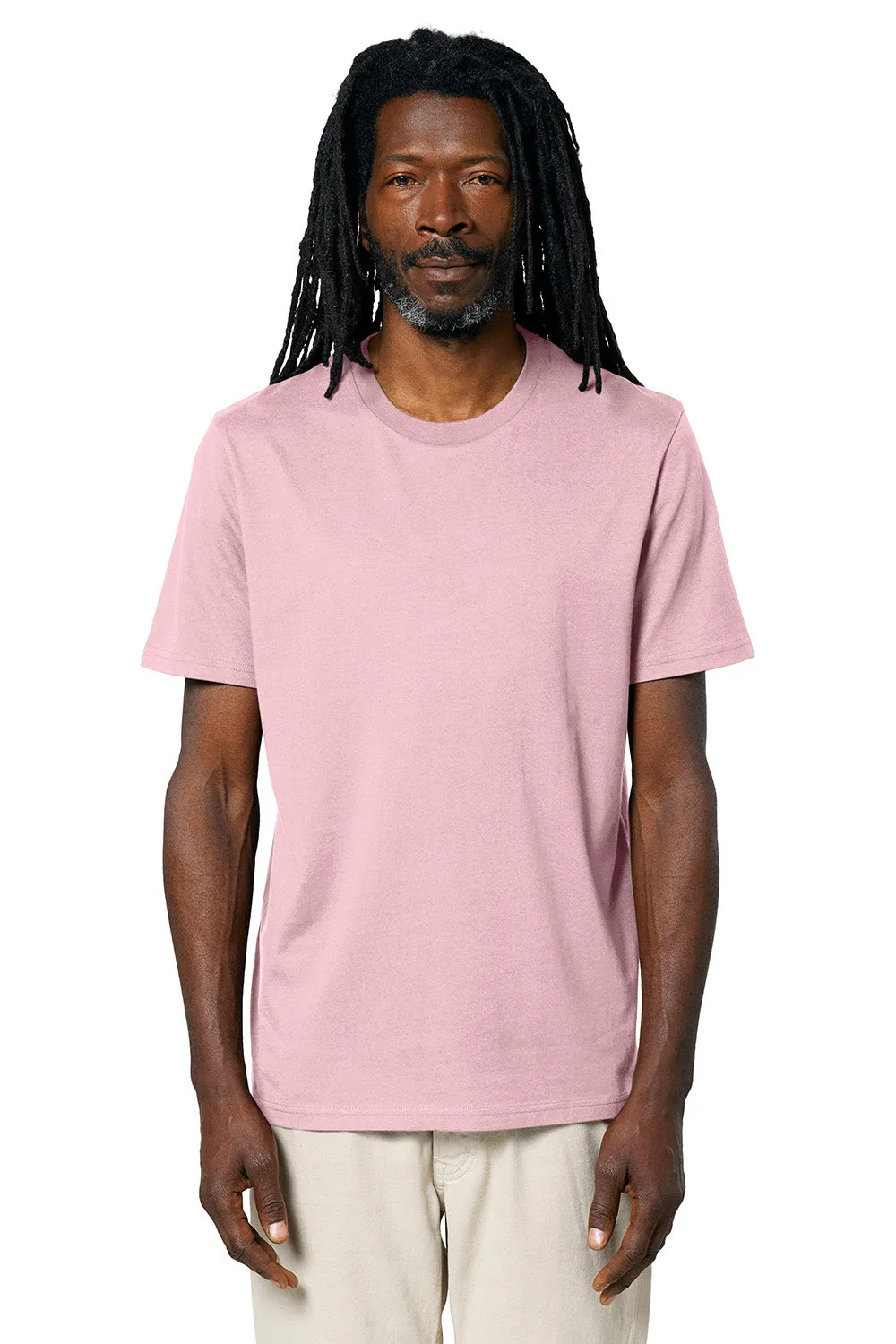 Stanley/Stella Mens Creator 2.0 Short Sleeve Crewneck T-Shirt - Cotton Pink