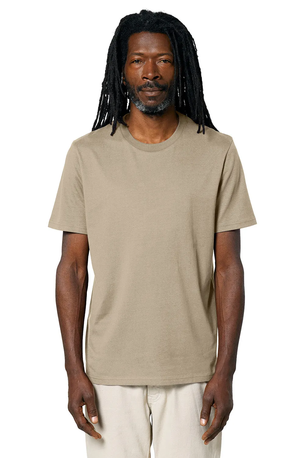 Stanley/Stella Mens Creator 2.0 Short Sleeve Crewneck T-Shirt - Desert Dust Brown