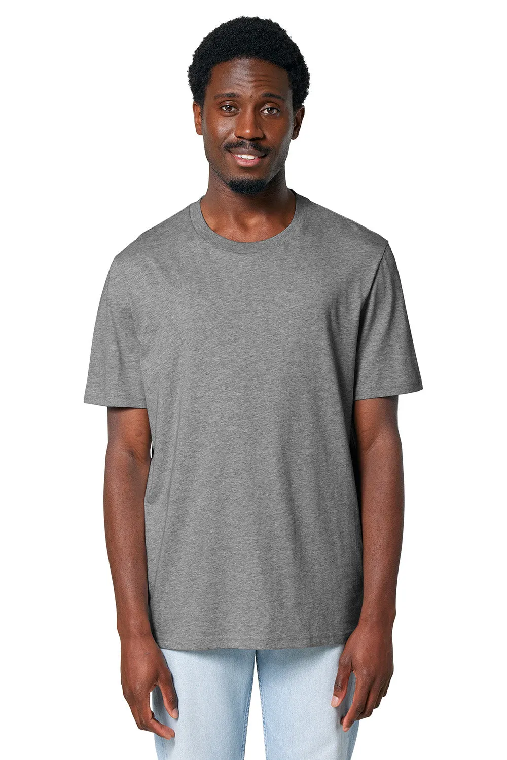 Stanley/Stella Mens Creator 2.0 Short Sleeve Crewneck T-Shirt - Heather Mid Grey