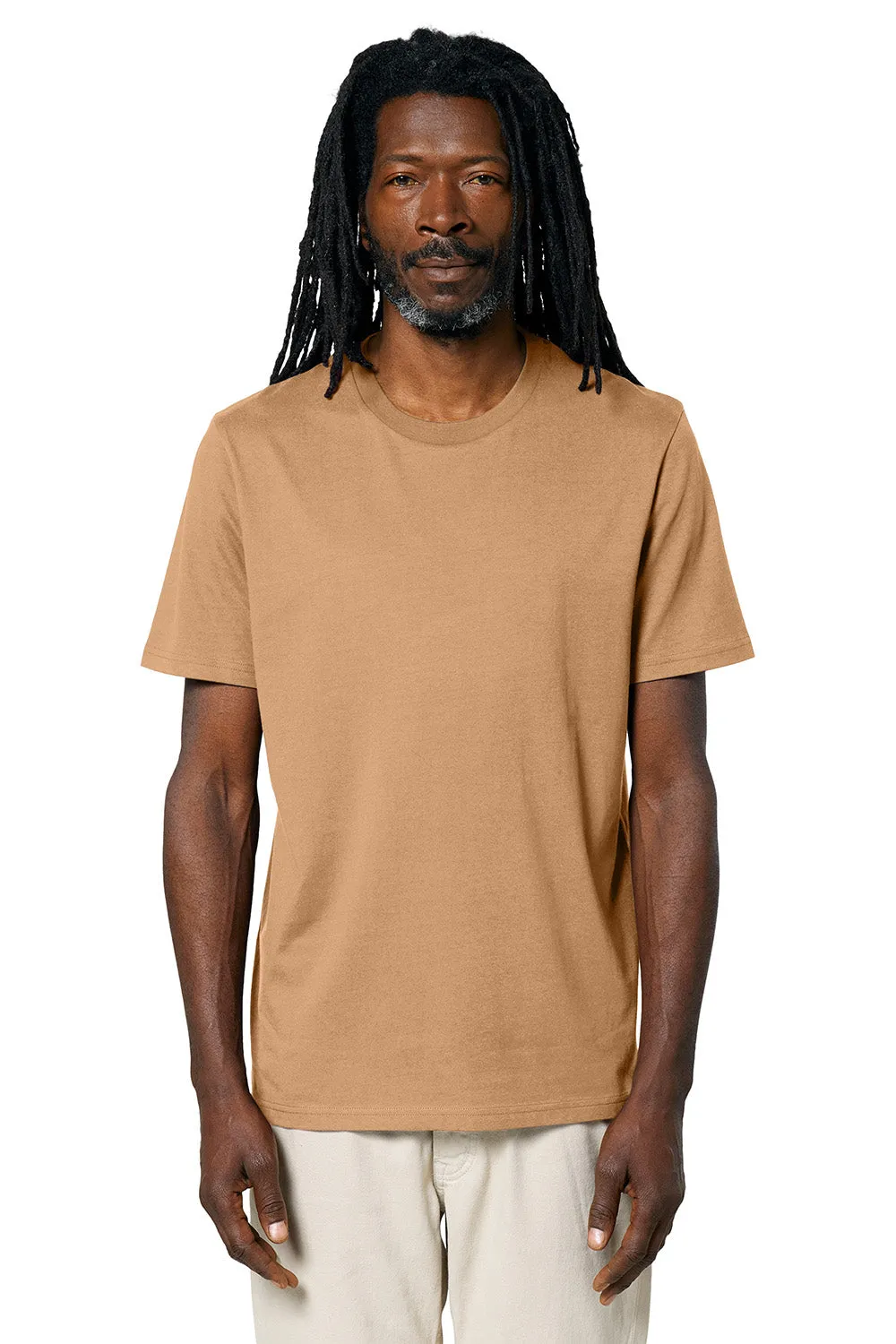 Stanley/Stella Mens Creator 2.0 Short Sleeve Crewneck T-Shirt - Latte Brown