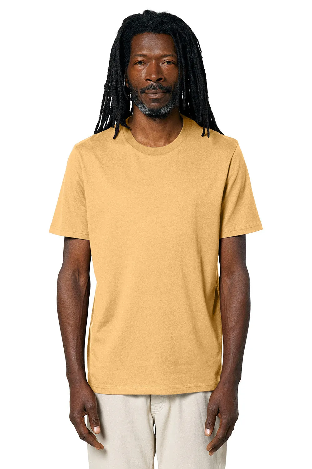 Stanley/Stella Mens Creator 2.0 Short Sleeve Crewneck T-Shirt - Nispero Yellow