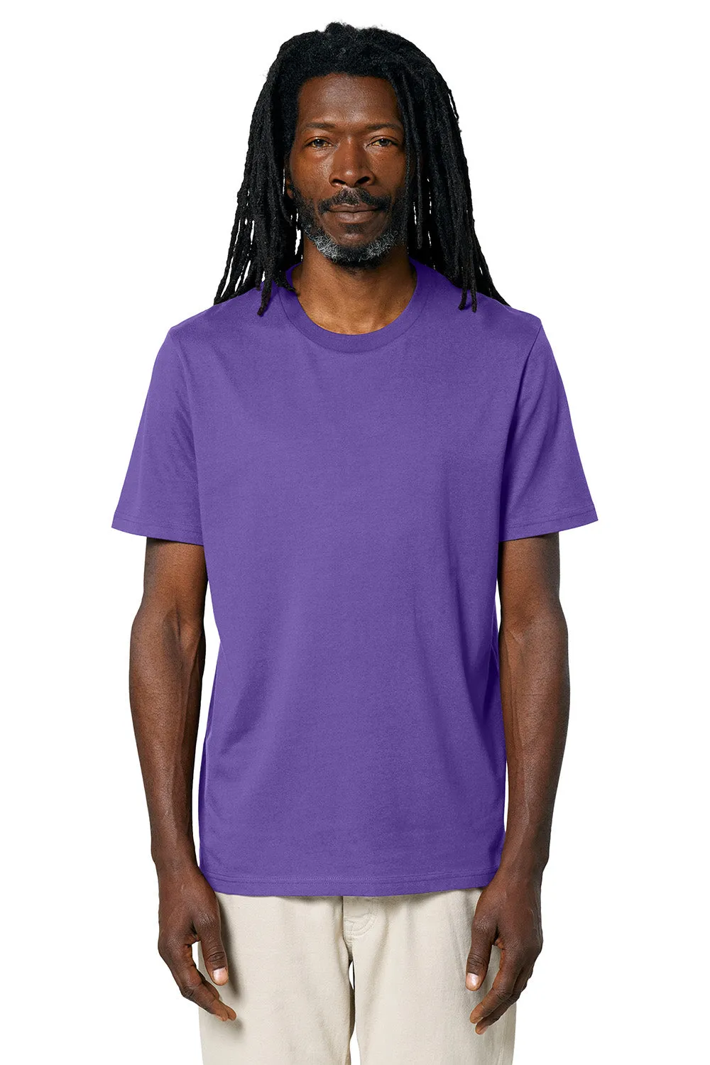 Stanley/Stella Mens Creator 2.0 Short Sleeve Crewneck T-Shirt - Purple Love