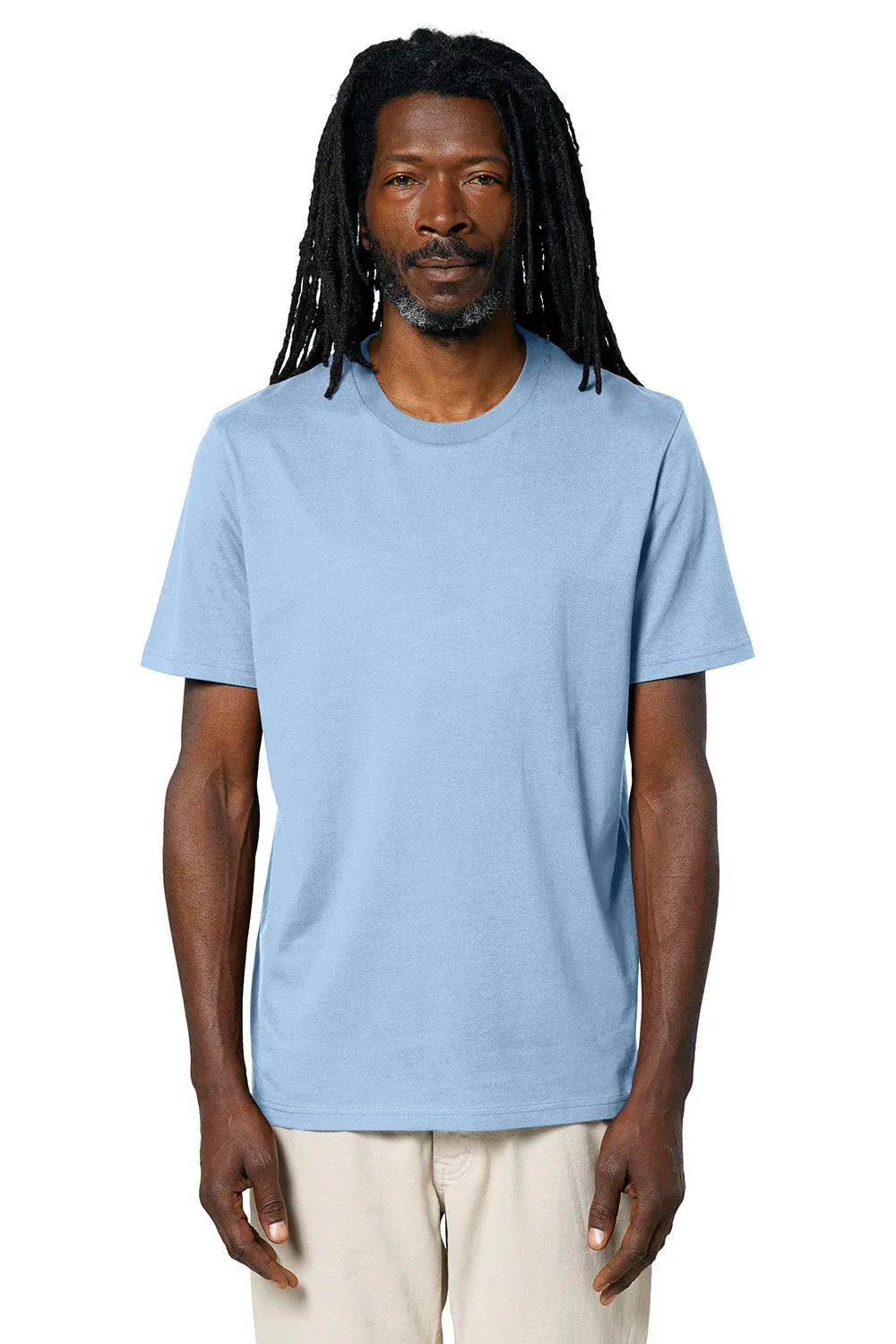 Stanley/Stella Mens Creator 2.0 Short Sleeve Crewneck T-Shirt - Soul Blue