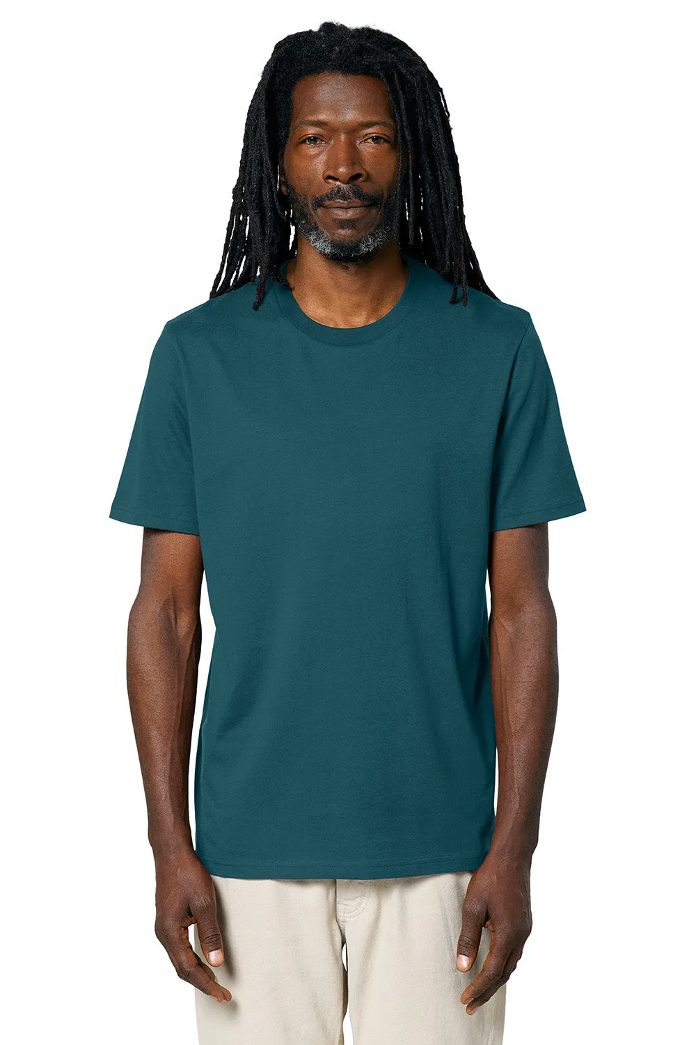 Stanley/Stella Mens Creator 2.0 Short Sleeve Crewneck T-Shirt - Stargazer Blue