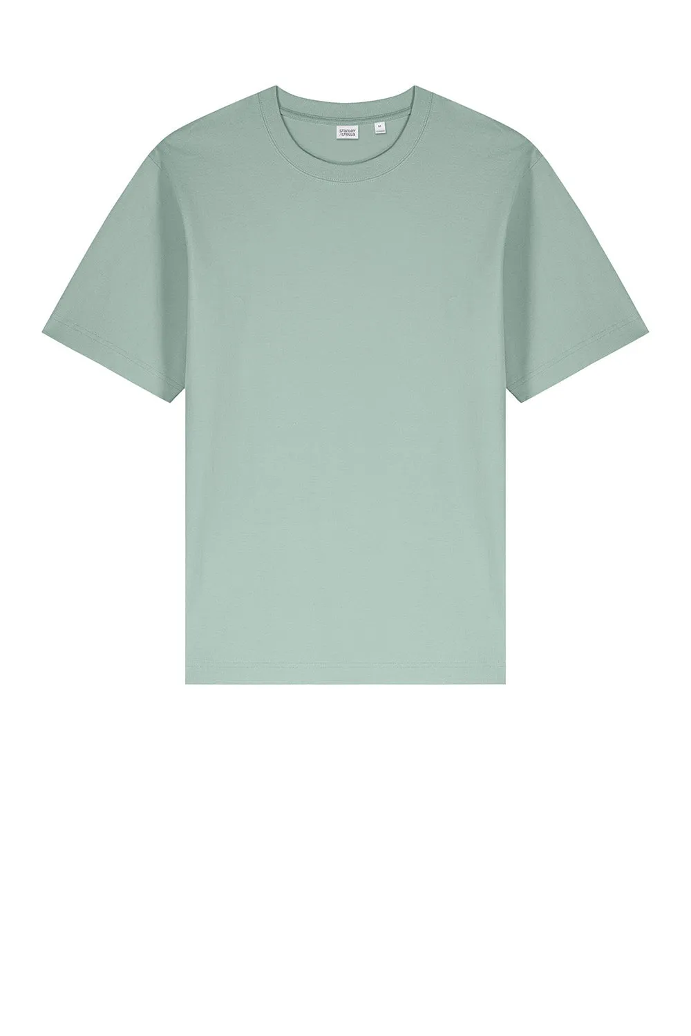 Stanley/Stella Mens Freestyler Heavyweight Short Sleeve Crewneck T-Shirt - Aloe Green