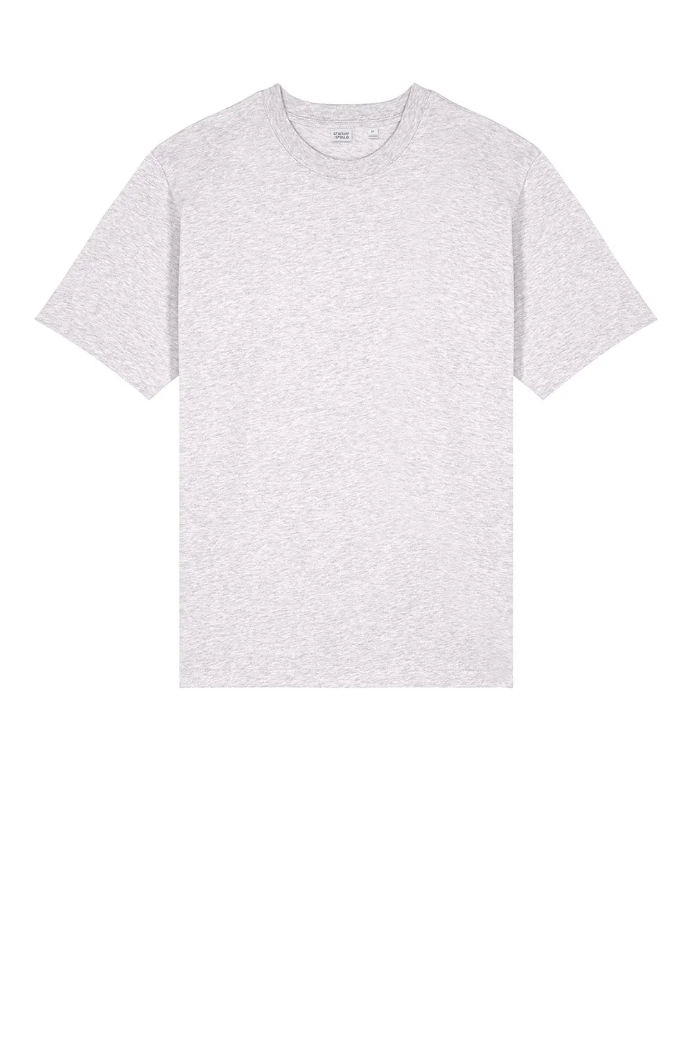 Stanley/Stella Mens Freestyler Heavyweight Short Sleeve Crewneck T-Shirt - Heather Cool Grey
