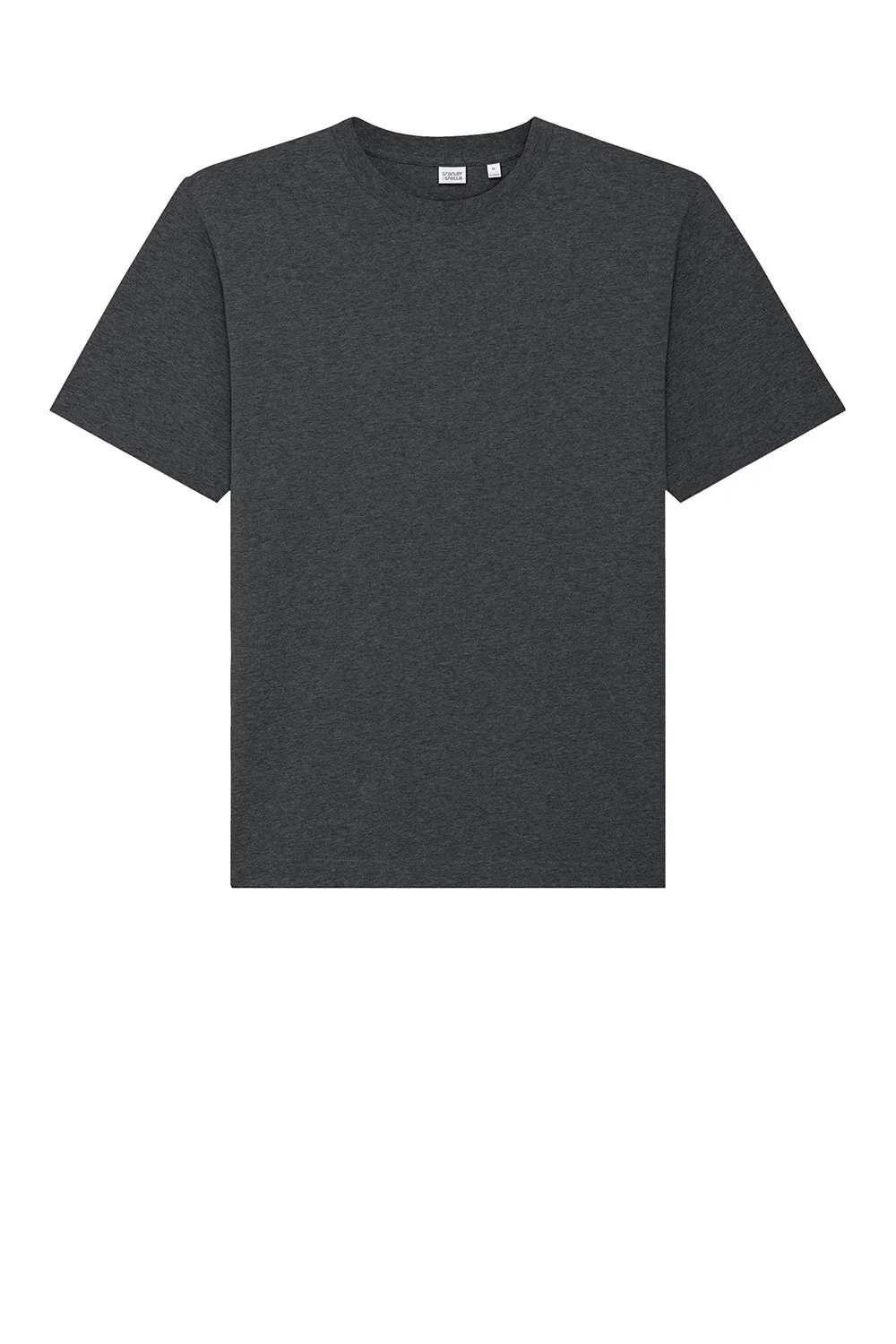 Stanley/Stella Mens Freestyler Heavyweight Short Sleeve Crewneck T-Shirt - Heather Dark Grey